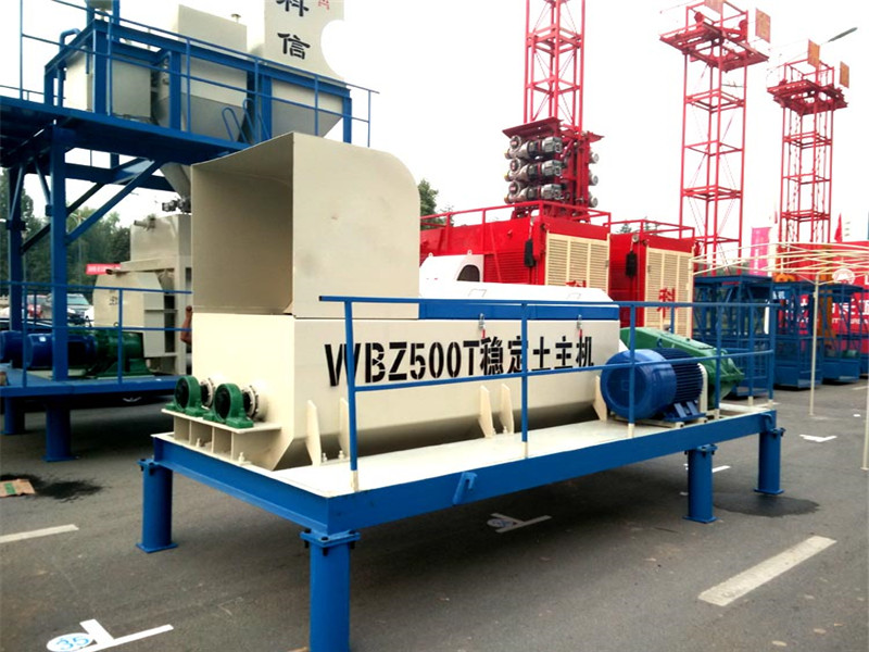 提供水泥穩(wěn)定土拌合站圖紙型號廠家，拌合站選型-現(xiàn)場圖紙設(shè)計！